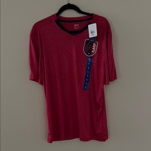 New with tags STL City SC Red Soccer Jersey